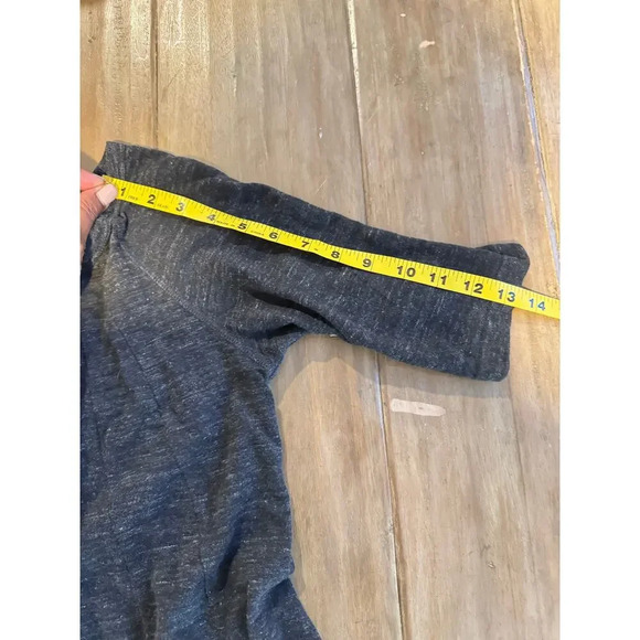 Ganni Womens Fit and Flare Midi Jersey Dress Scooped Neck Minimalist SIZE XS/S - Picture 4 of 6